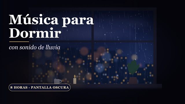 Lluvia en una ventana de noche con las luces de la ciudad desenfocadas